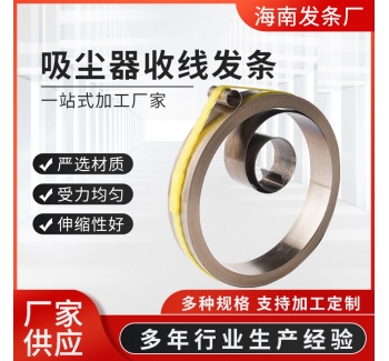 精密收線(xiàn)定力發(fā)條 吸塵器收線(xiàn)發(fā)條批發(fā) 家庭電器電吹風(fēng)收線(xiàn)發(fā)條